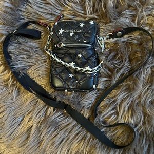 MZ Wallace micro crosby Starlight bag pouch